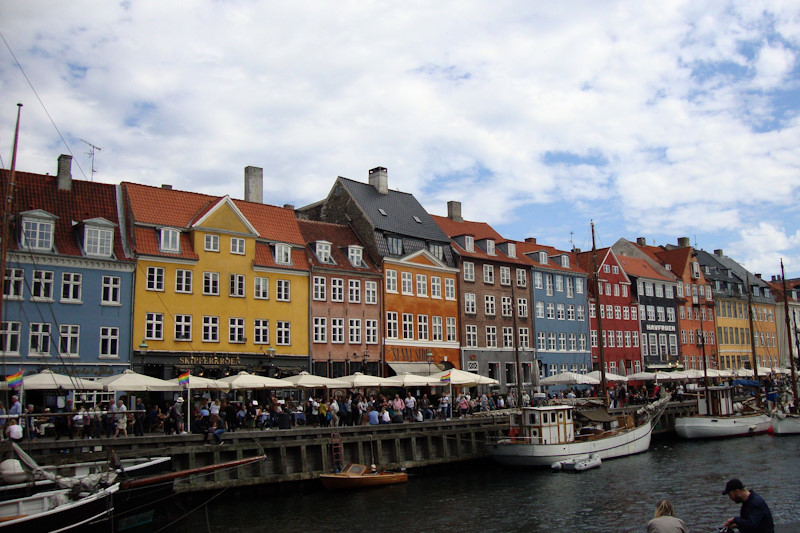 Il Nyhavn, l'antico porto di Copenaghen.