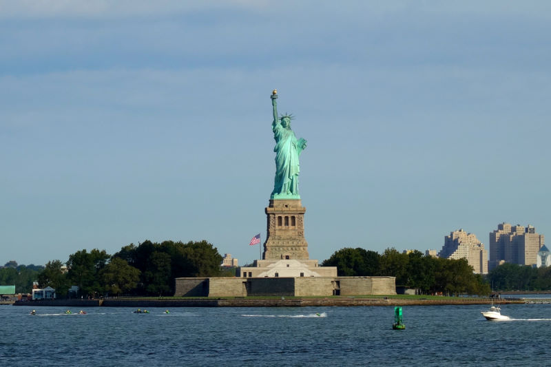 La Statua della Libertà.