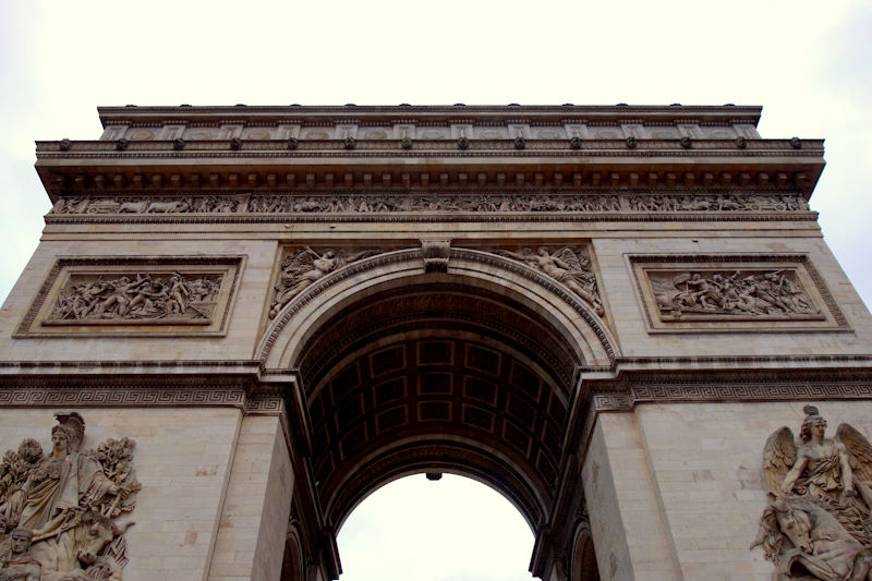 L'arco di Trionfo.