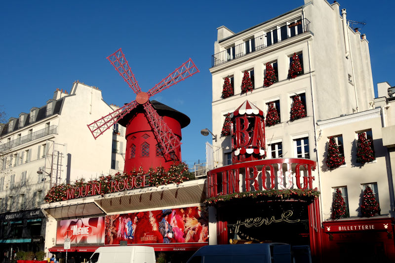 Il Moulin Rouge.