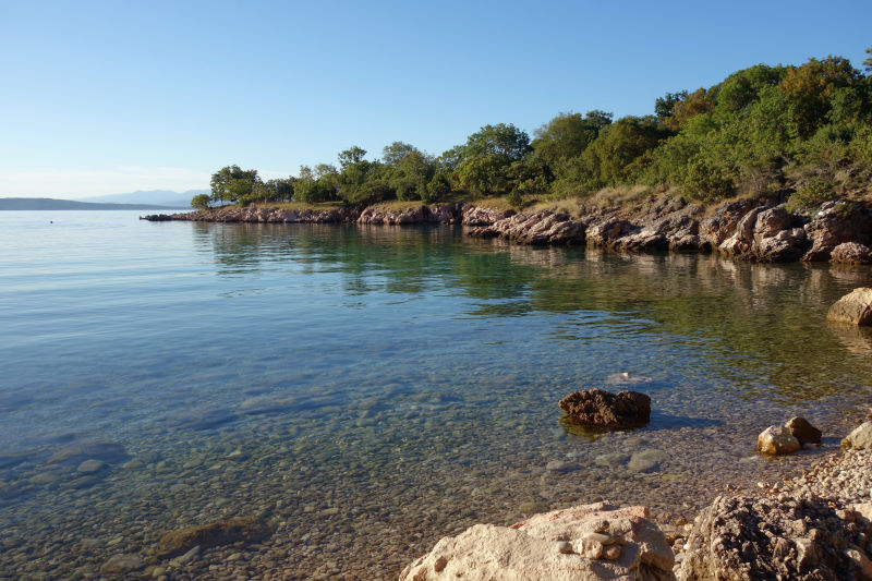 La stupenda spiaggia di Moby.