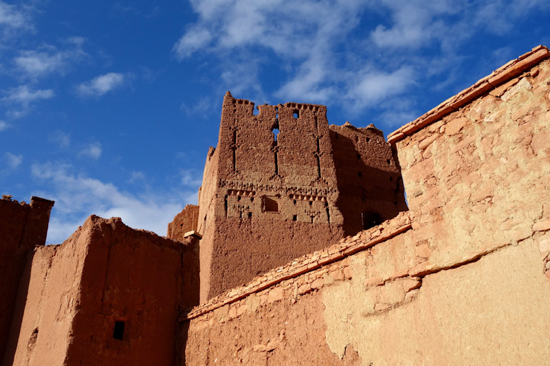 Le rovine della kasbah di Tamdakhte.