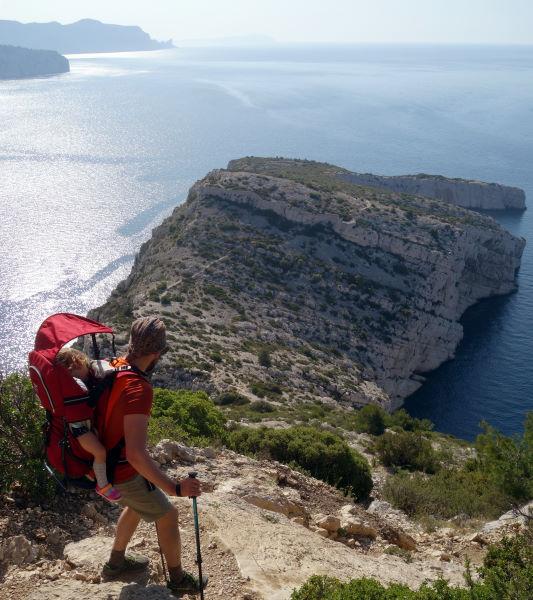 Scendendo verso il Cap Morgiou.