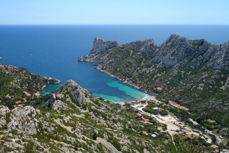 La Calanque de Sormiou, la più lunga calanque del Parco Nazionale delle Calanques.